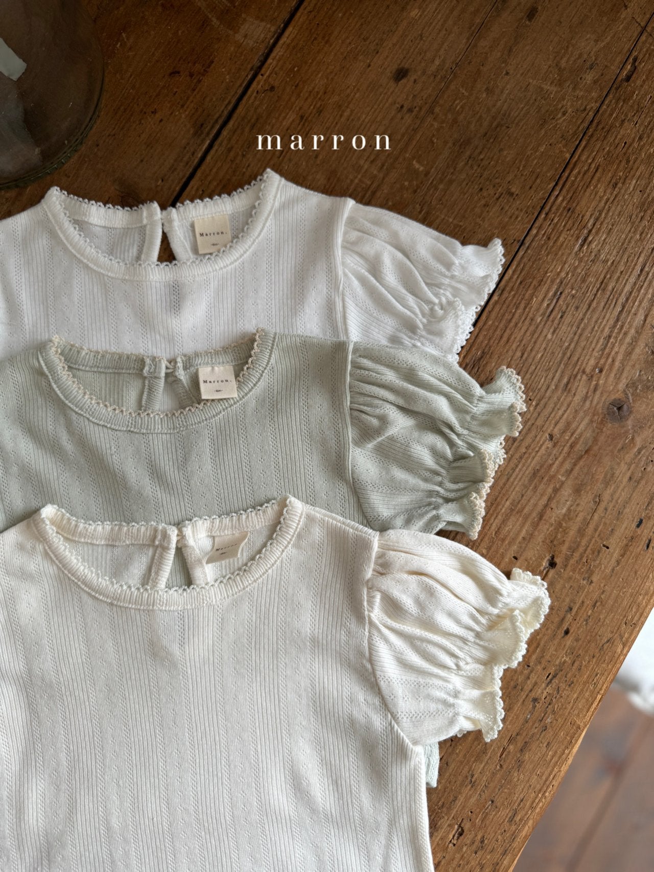 Willow eyelet T shirt