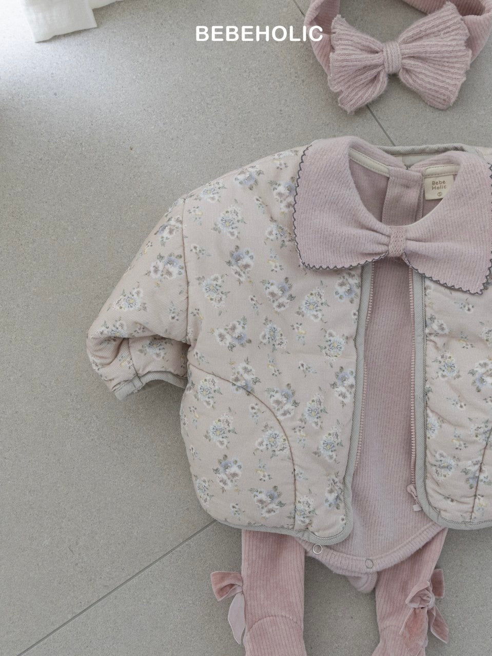 Pauline picot lace rompers