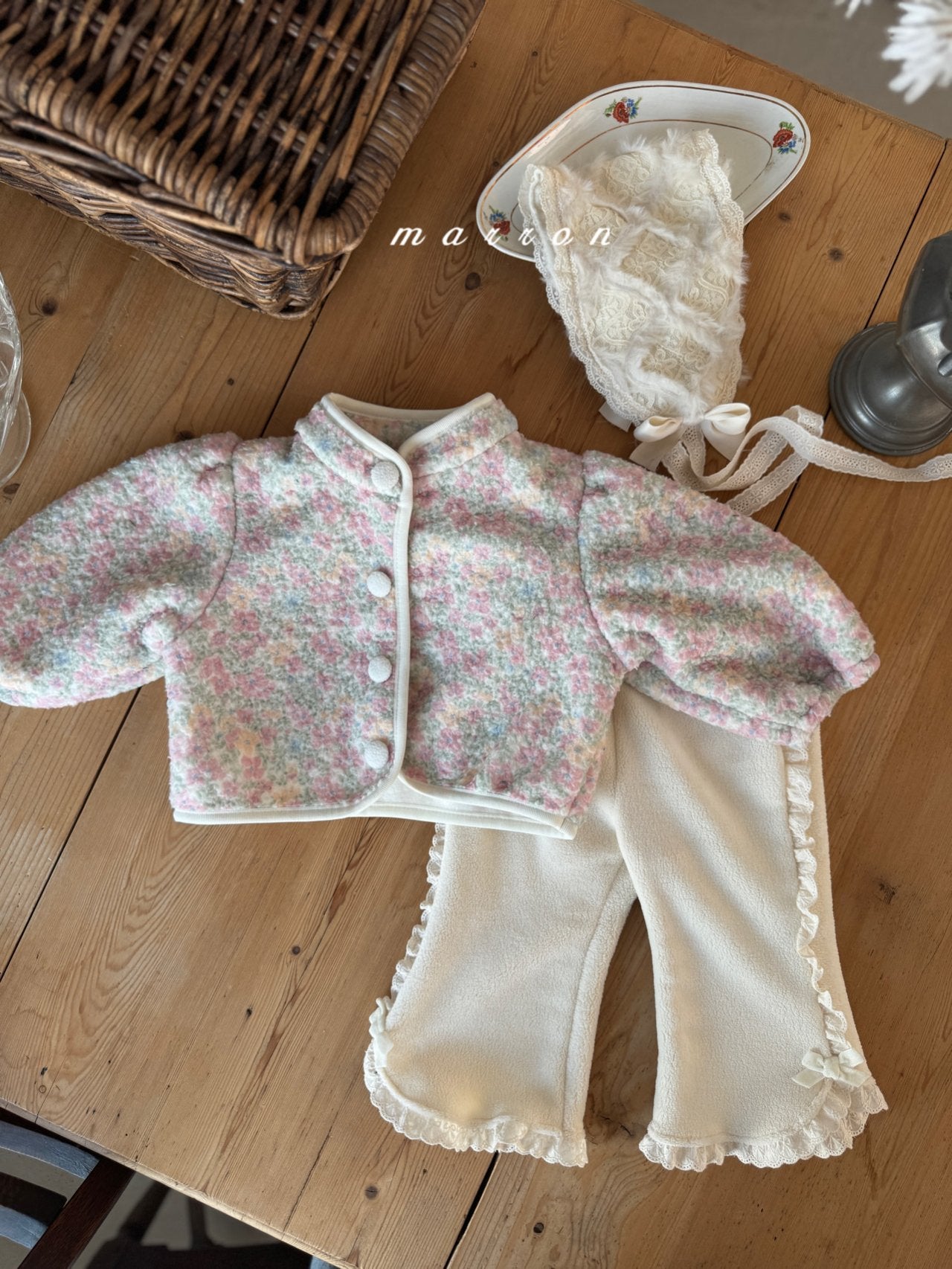 High neck fleece jacket