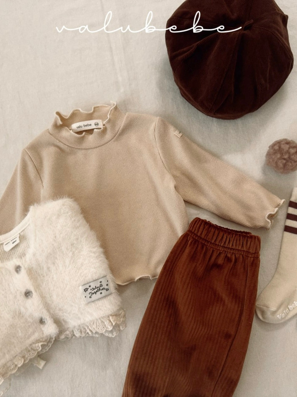 Half neck mellow T (baby)