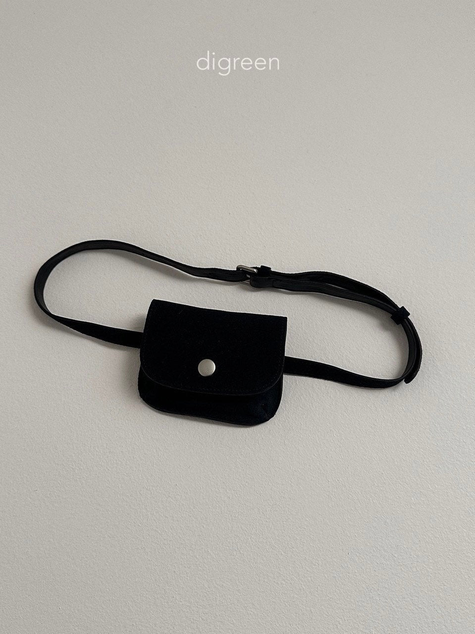 Mini suede belt bag