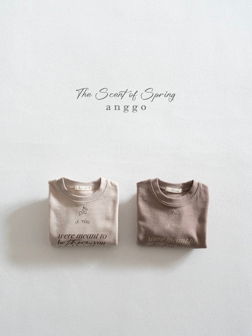 Lettering sweatshirt