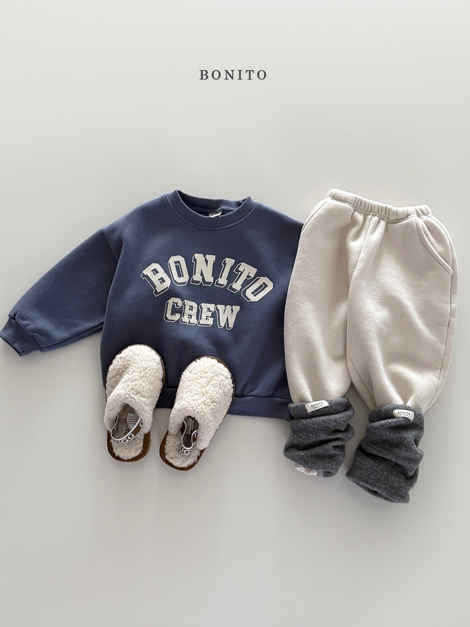 Sheepskin jogger pants