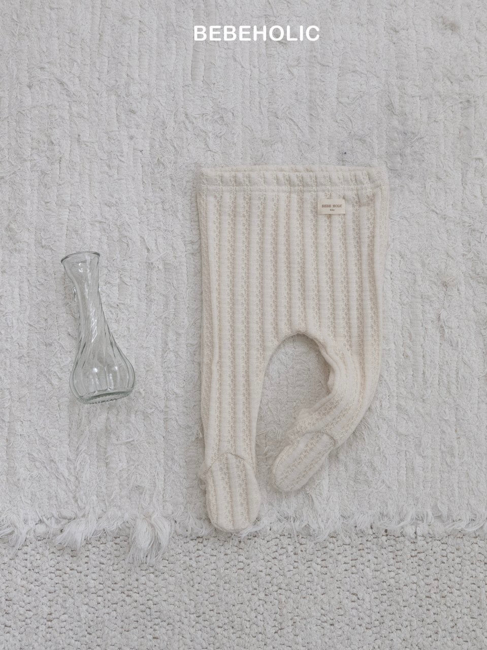 Texture footed leggings