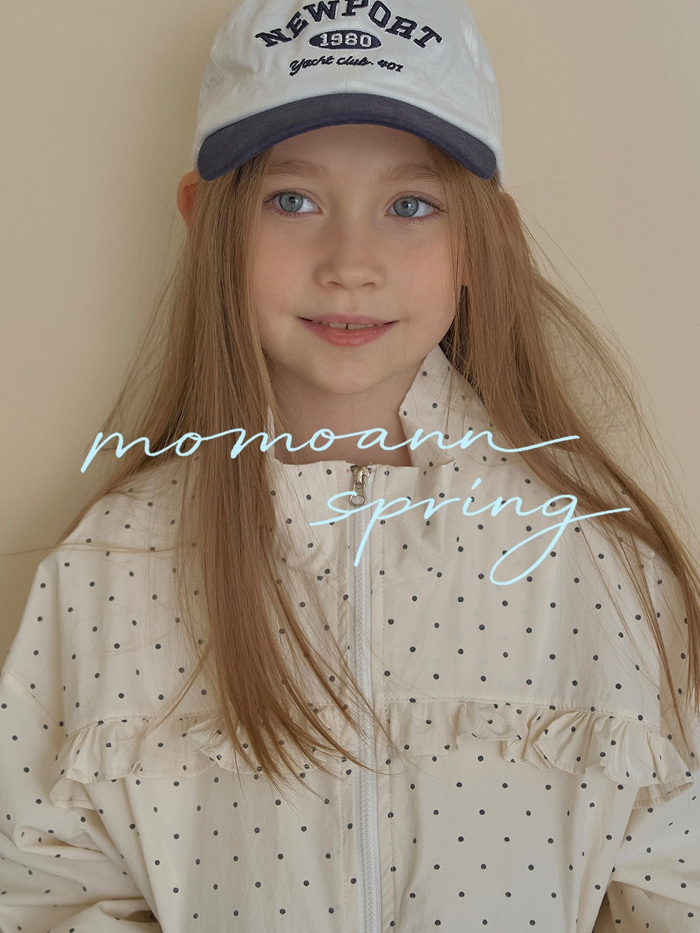 Polka dot zip up jacket