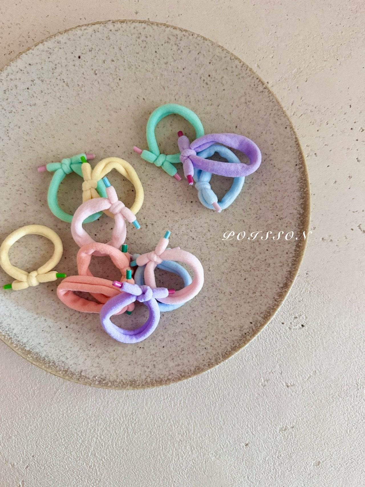 Jelly color hair tie
