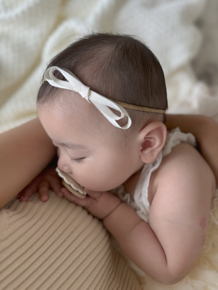 baby ribbon hairband