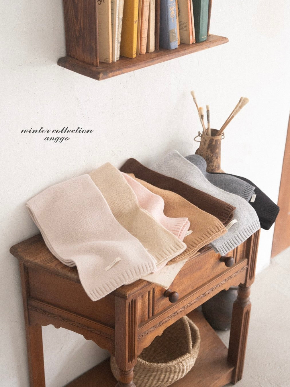 Anggo knit muffler
