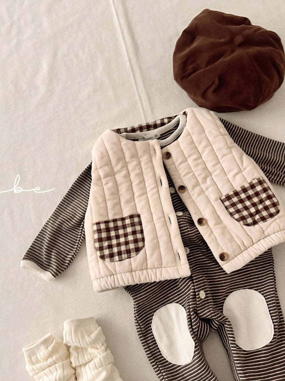 Roman corduroy beret (baby)