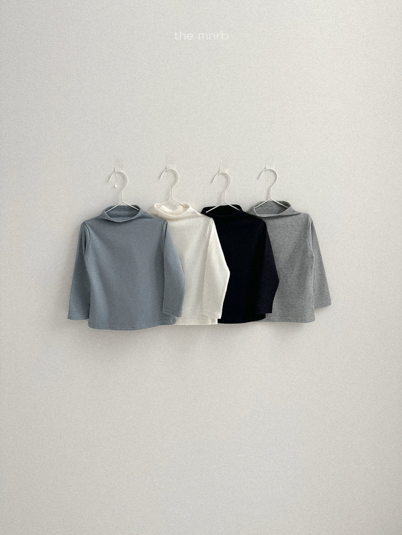 Peach warm half turtleneck T