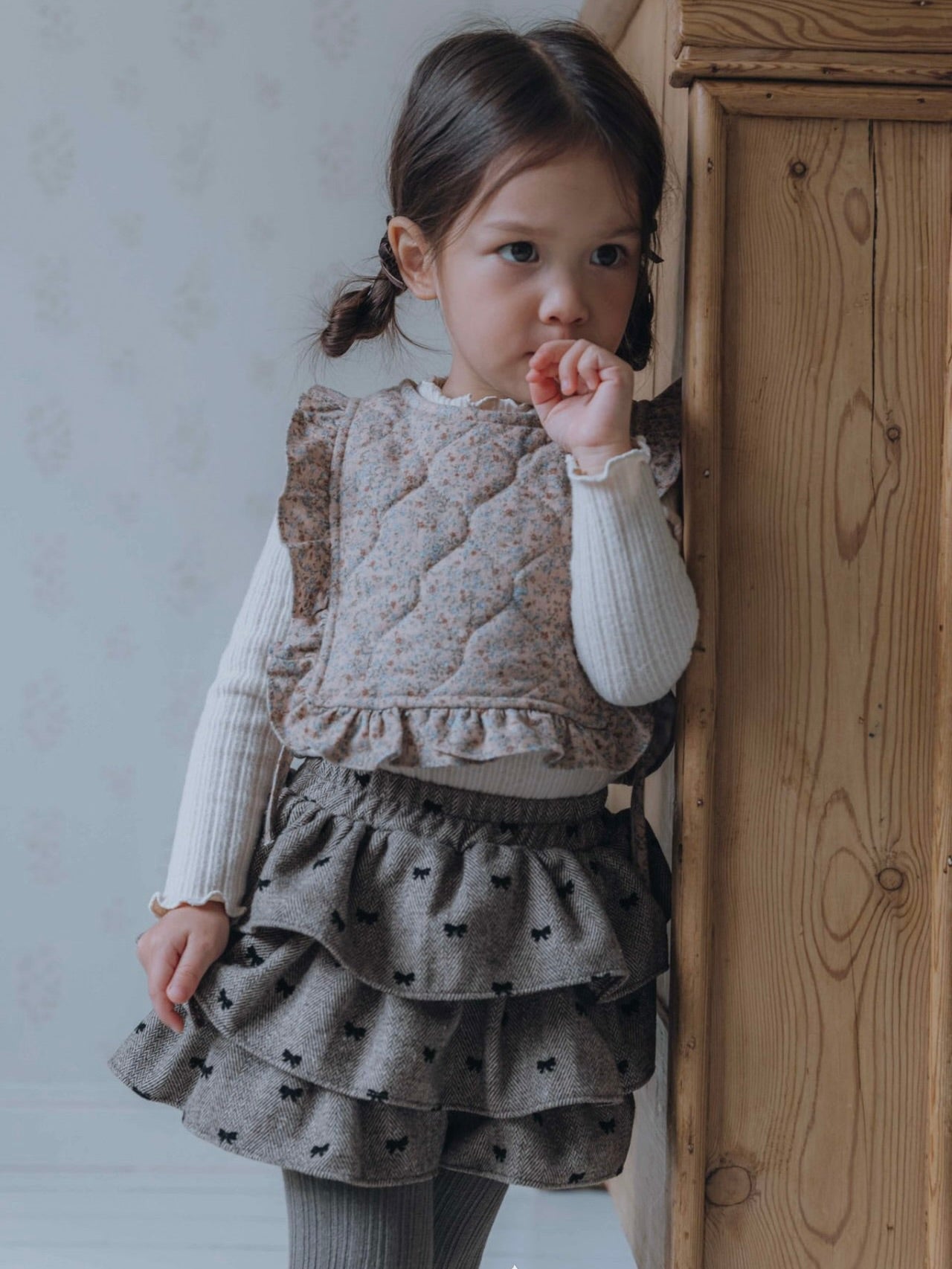 Chloe ribbon cancan pants