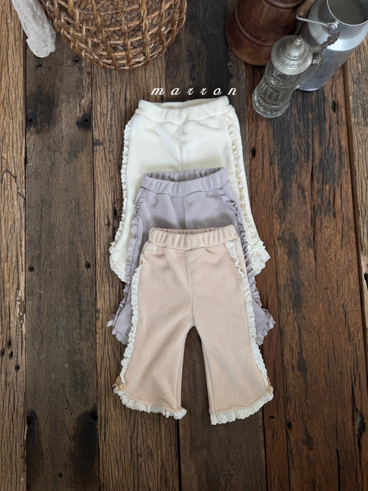 Bunny lace pants