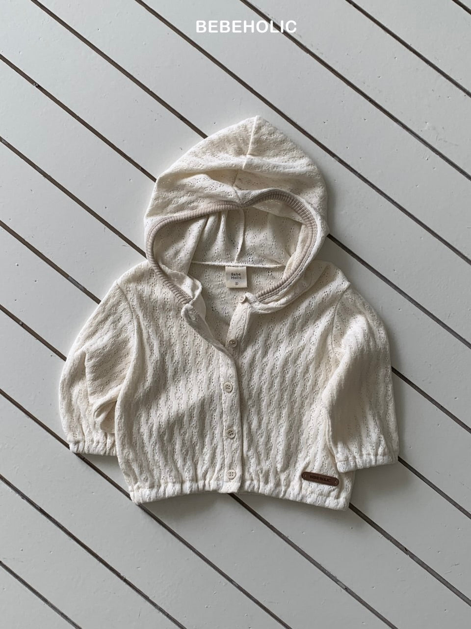 Soft textured hoodie
