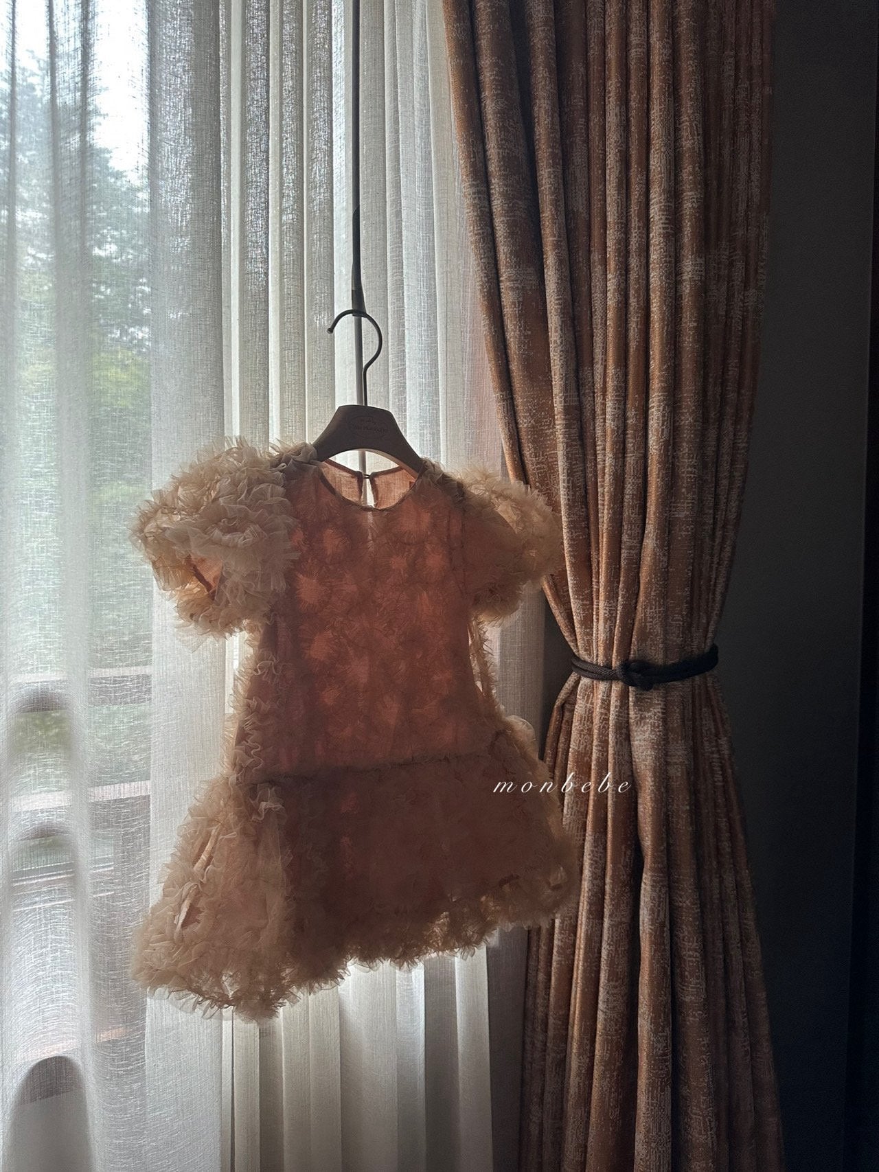 Blanc tulle one piece