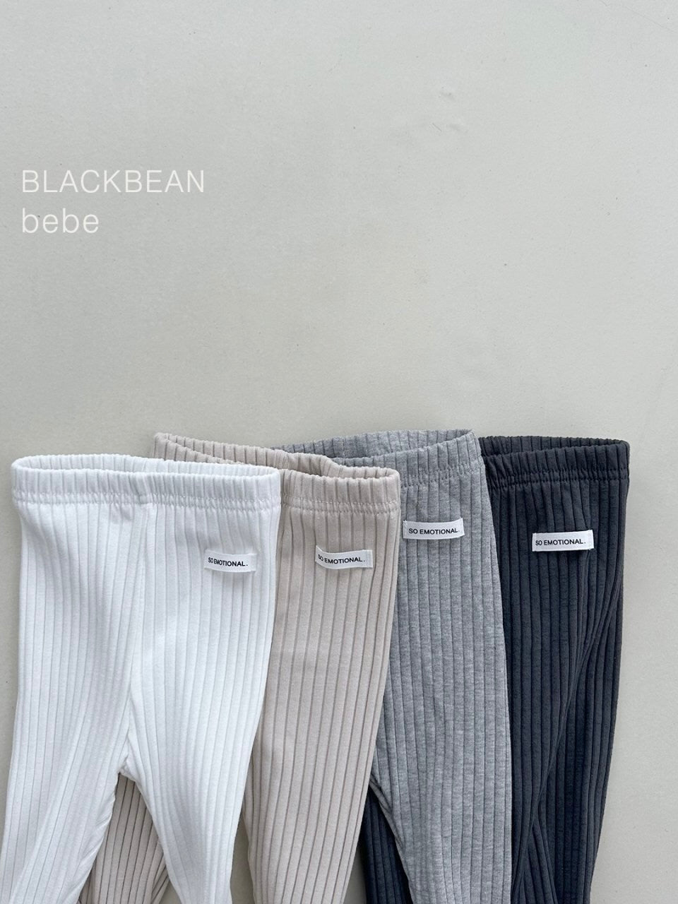 Basic ribbed leggings