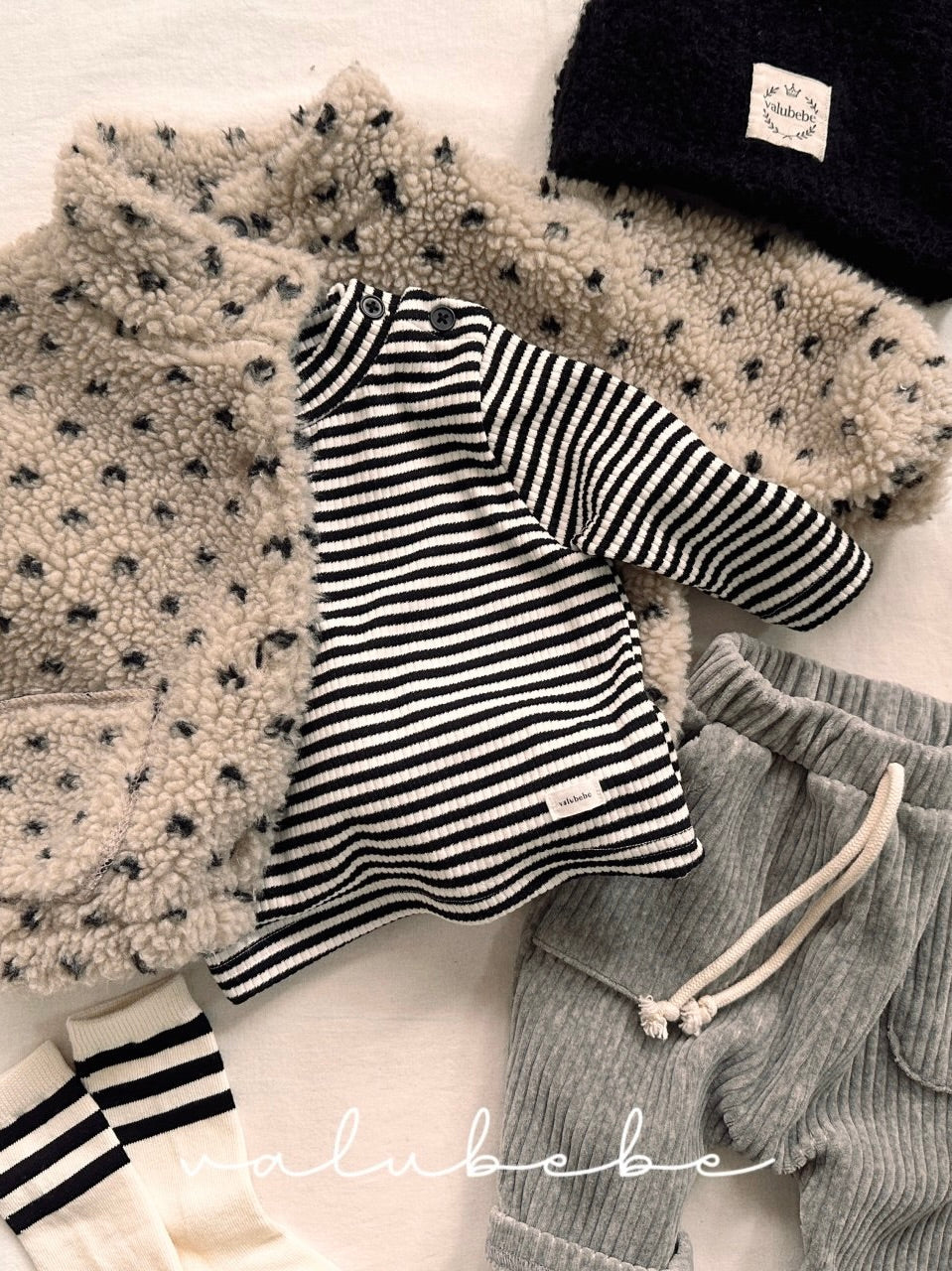 Monet fluffy jacket (baby&amp;kids)