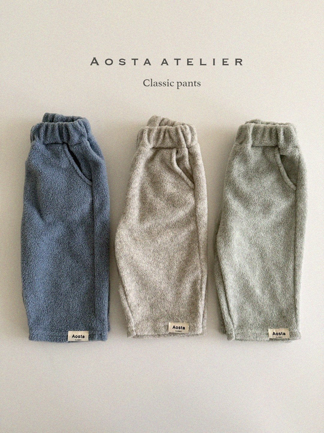 Classic knit pants