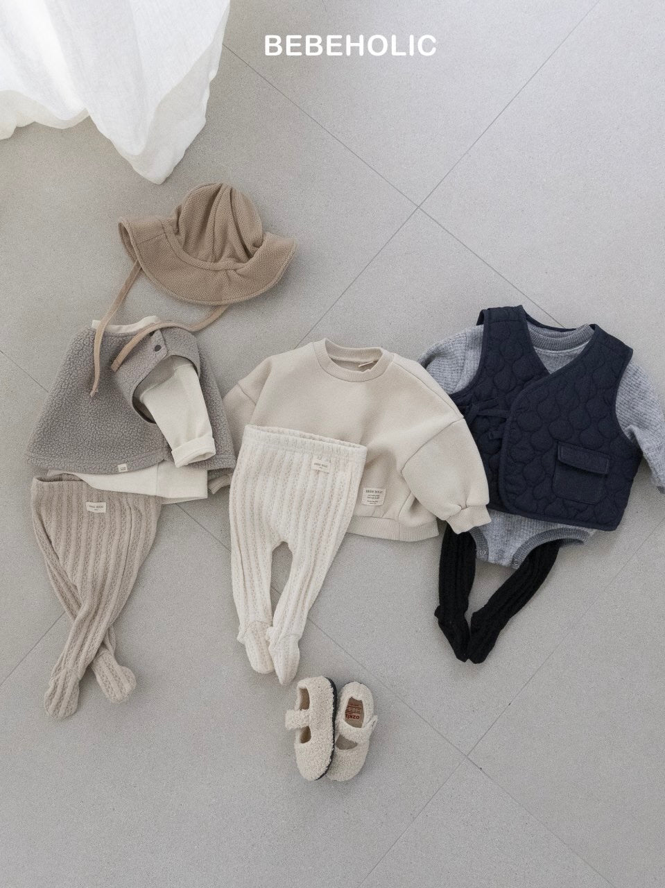 Texture footed leggings