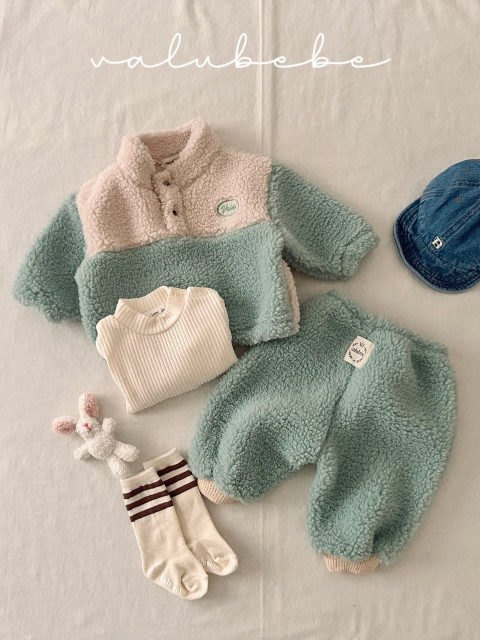 Fluffy jogger pants (baby&amp;kids)