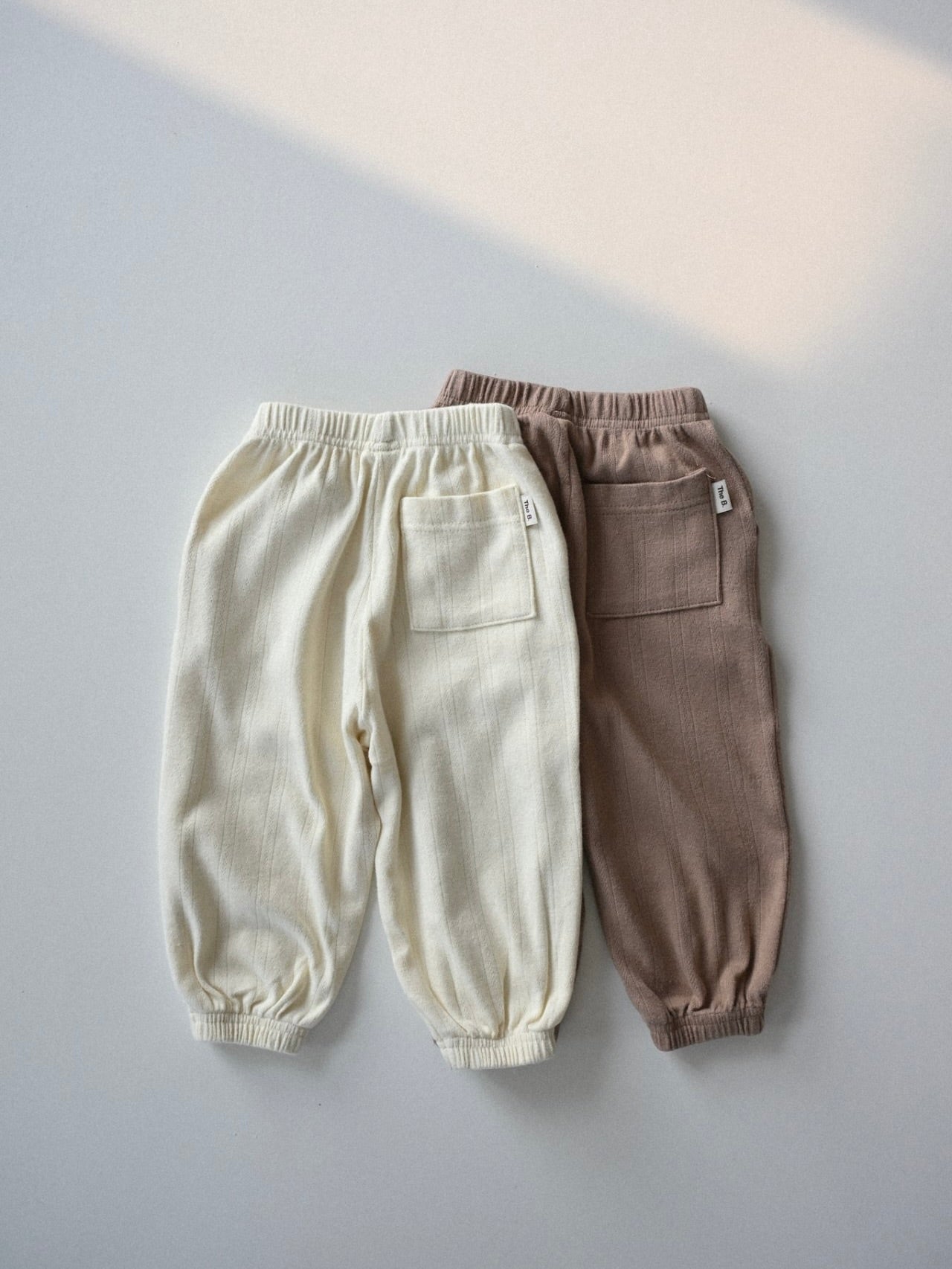 Eyelet jogger pants