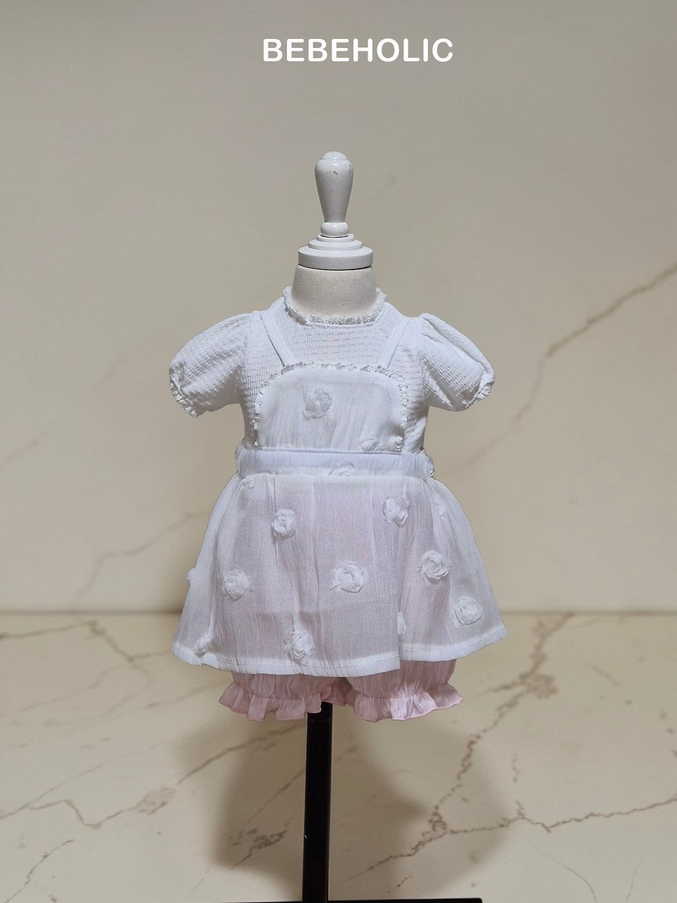 Rose apron skirt
