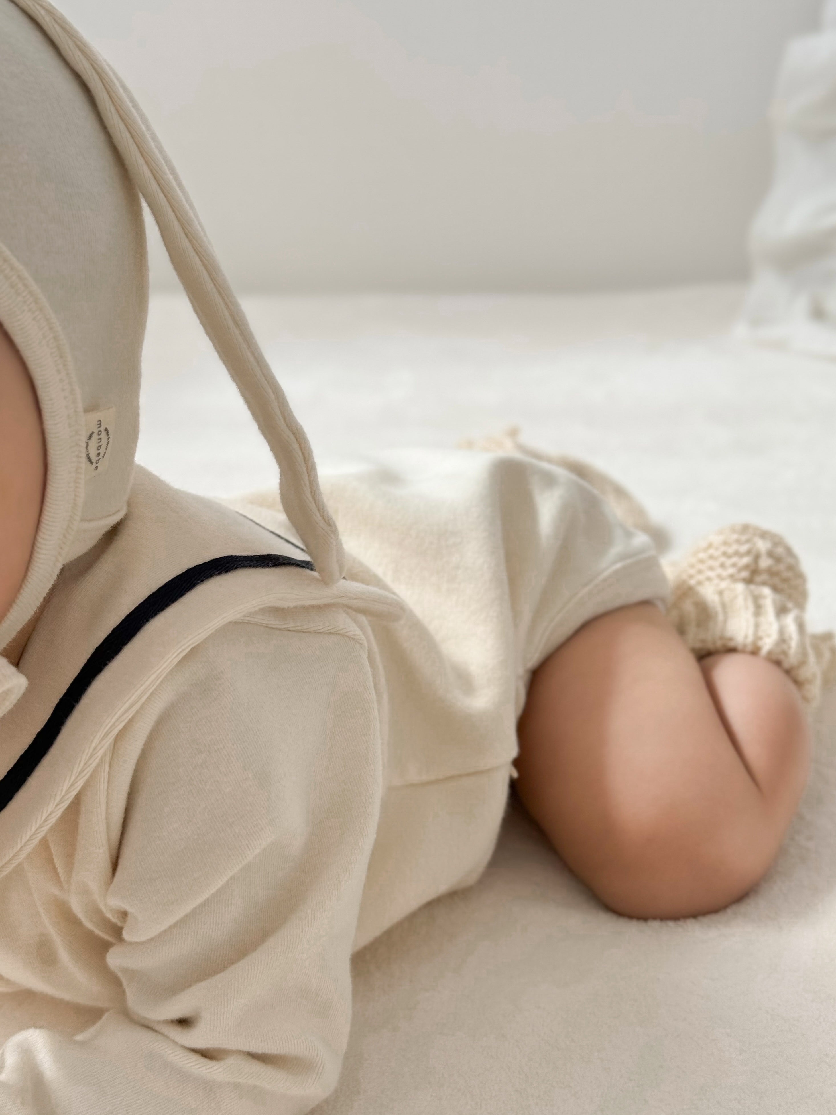 Bunny sailor suit with bonnet