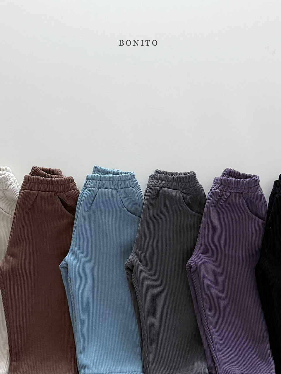 Thick fleece corduroy pants