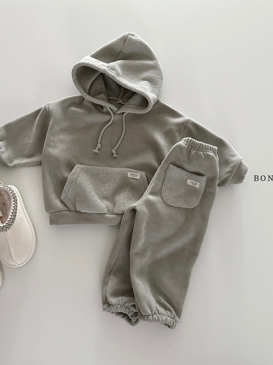 Soft hoodie set