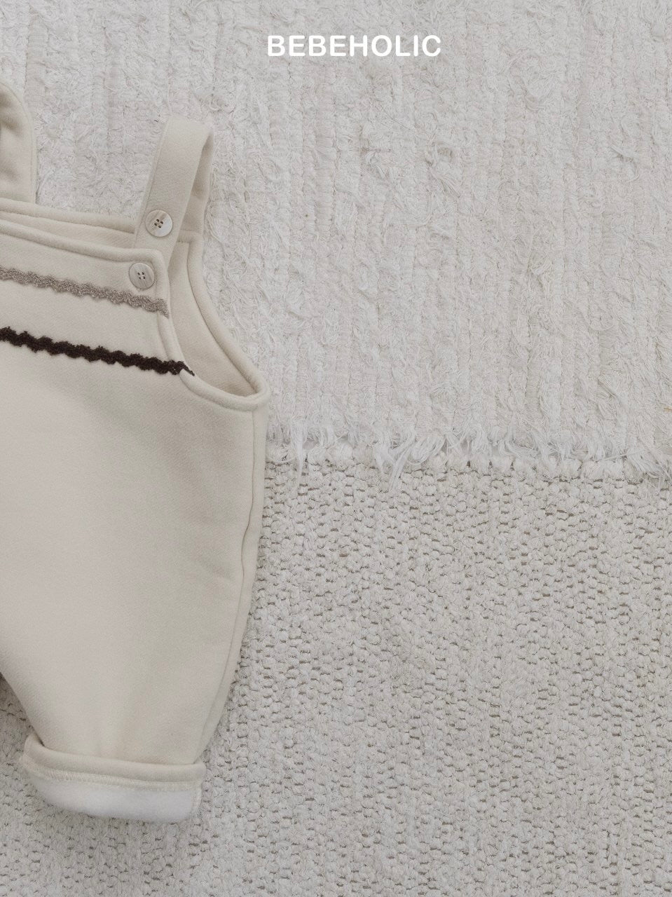 Mori suspender rompers