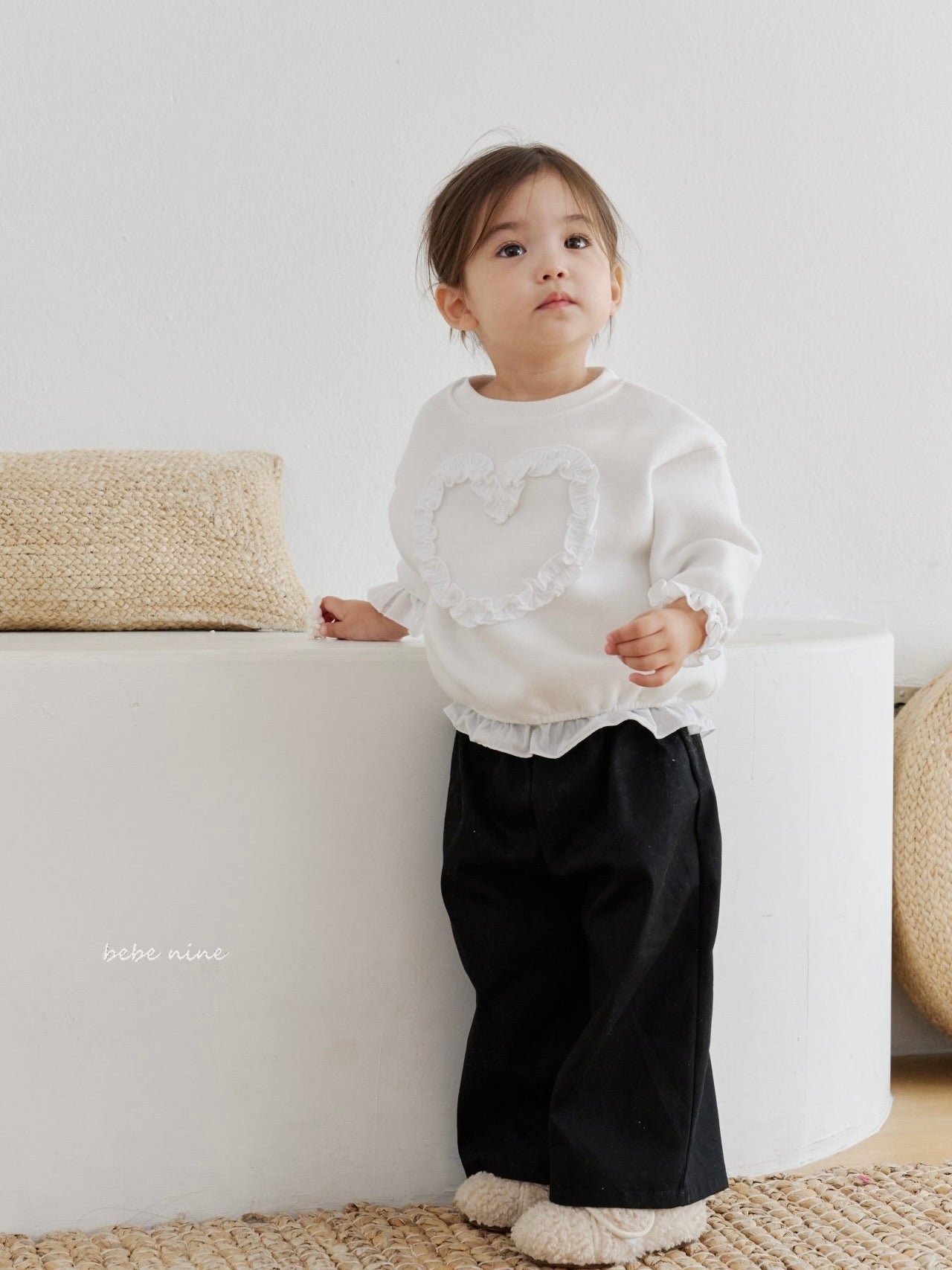 Heart Frill Sweatshirt