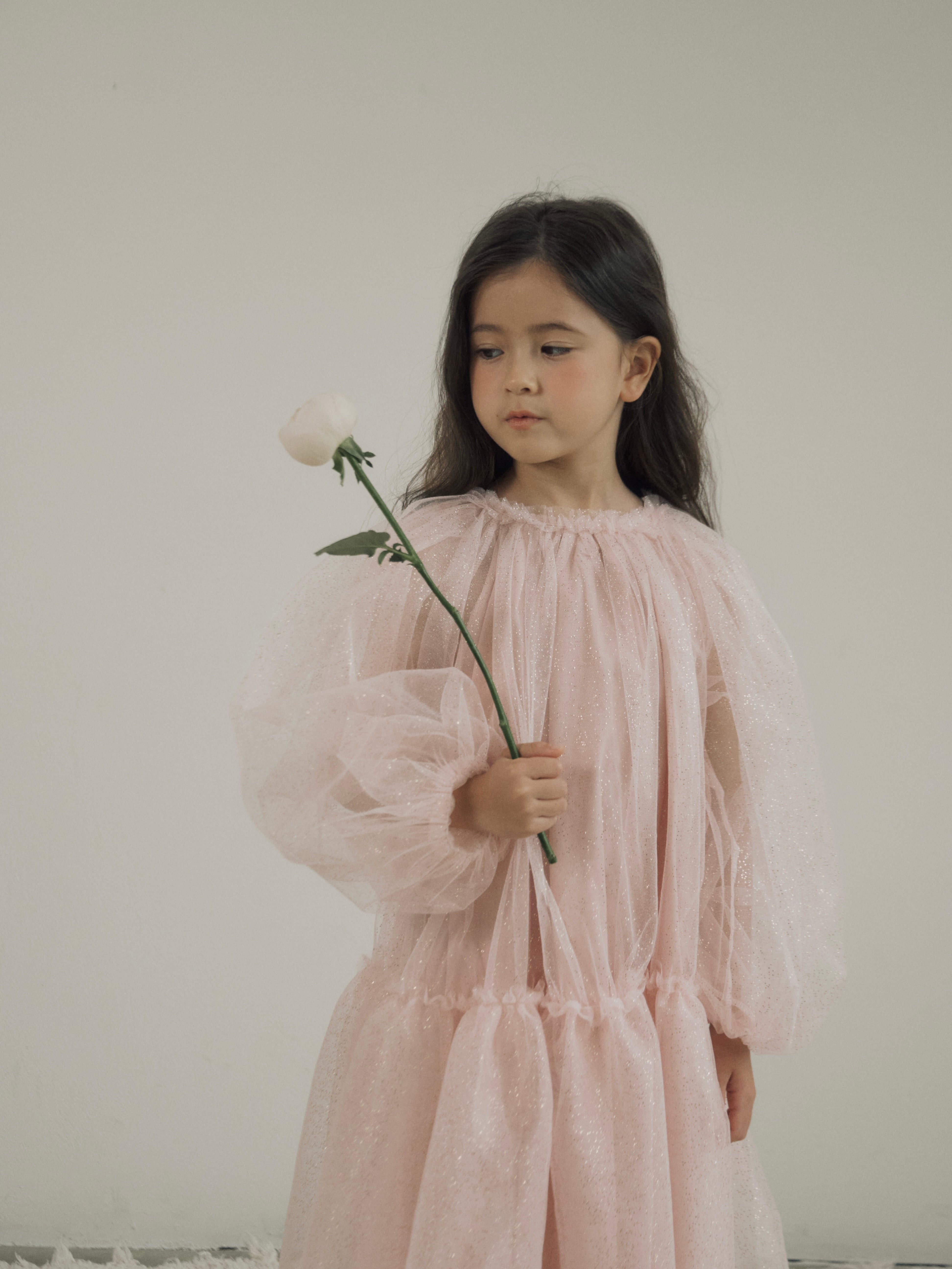 Special tulle dress (pink)