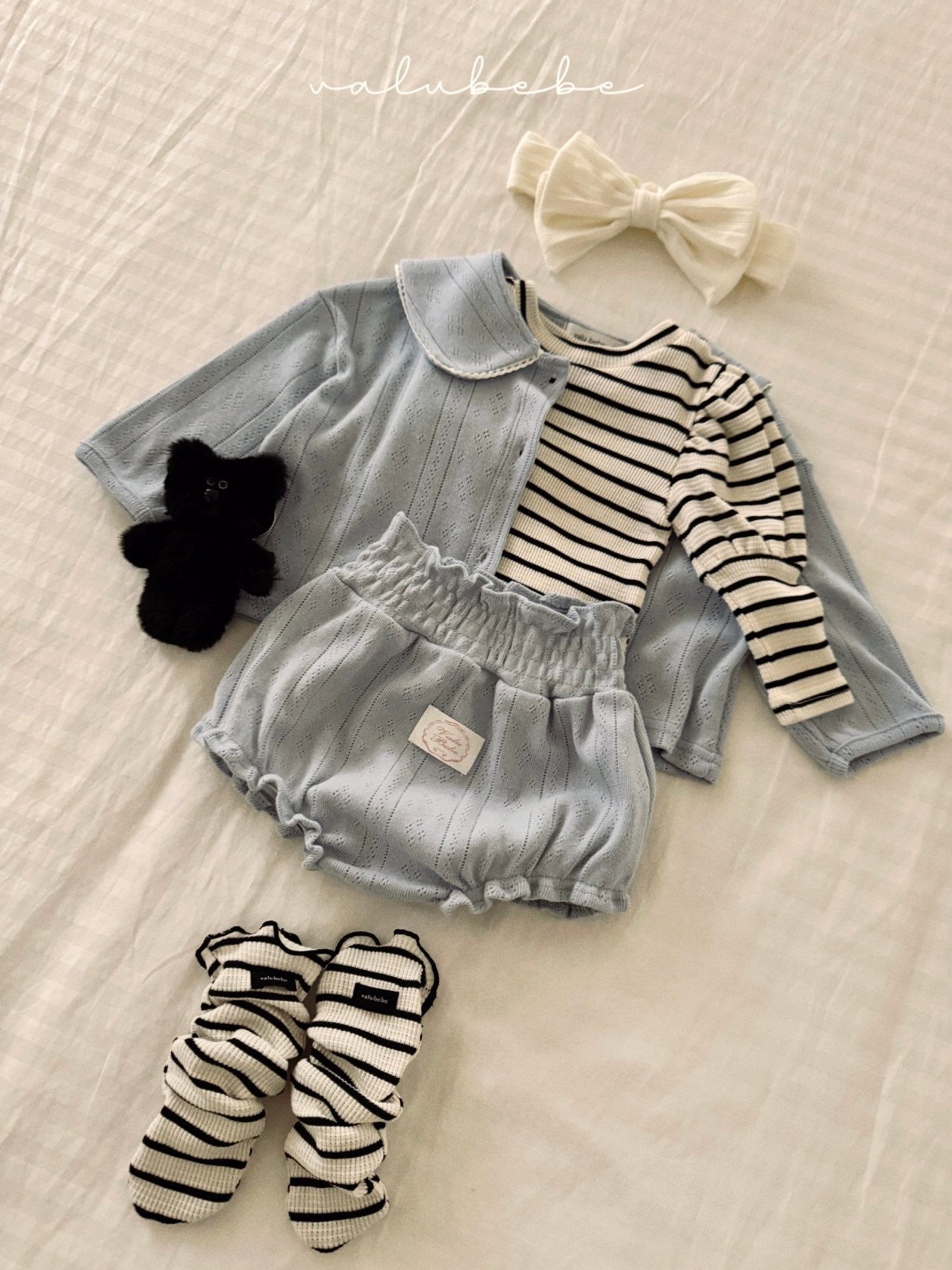 Ella stripe puffy T