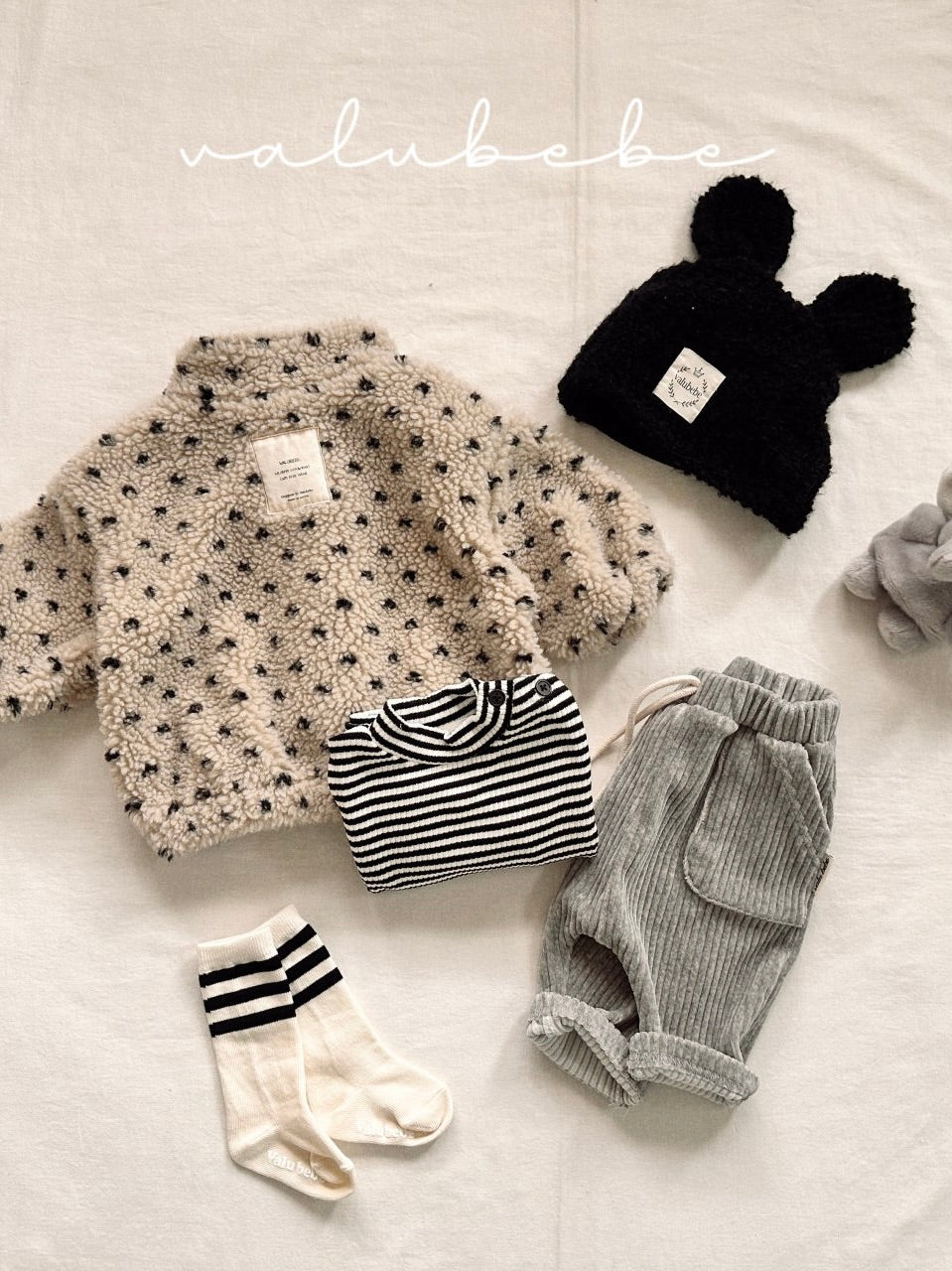 Monet fluffy jacket (baby&amp;kids)