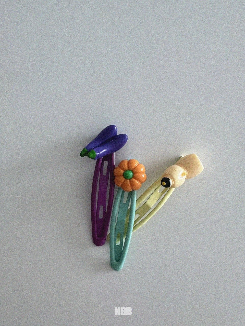 Vegetable shop pin set (3 pieces)