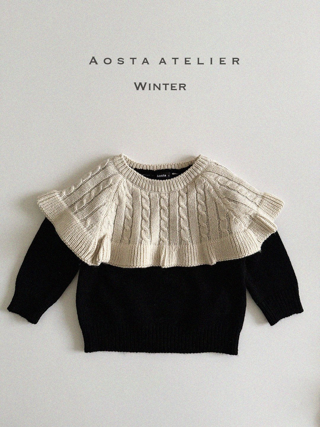 Knit cape T