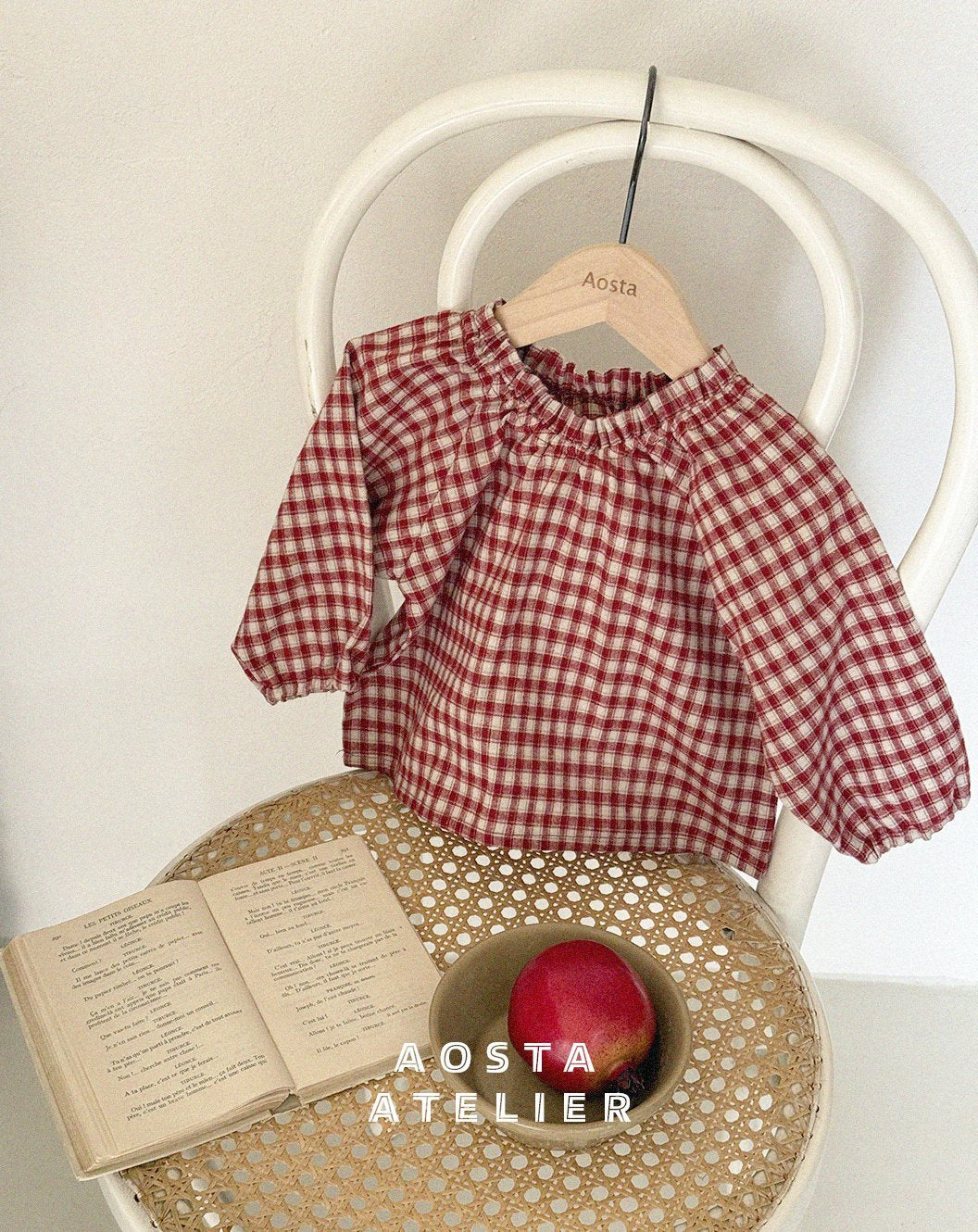 Le check blouse