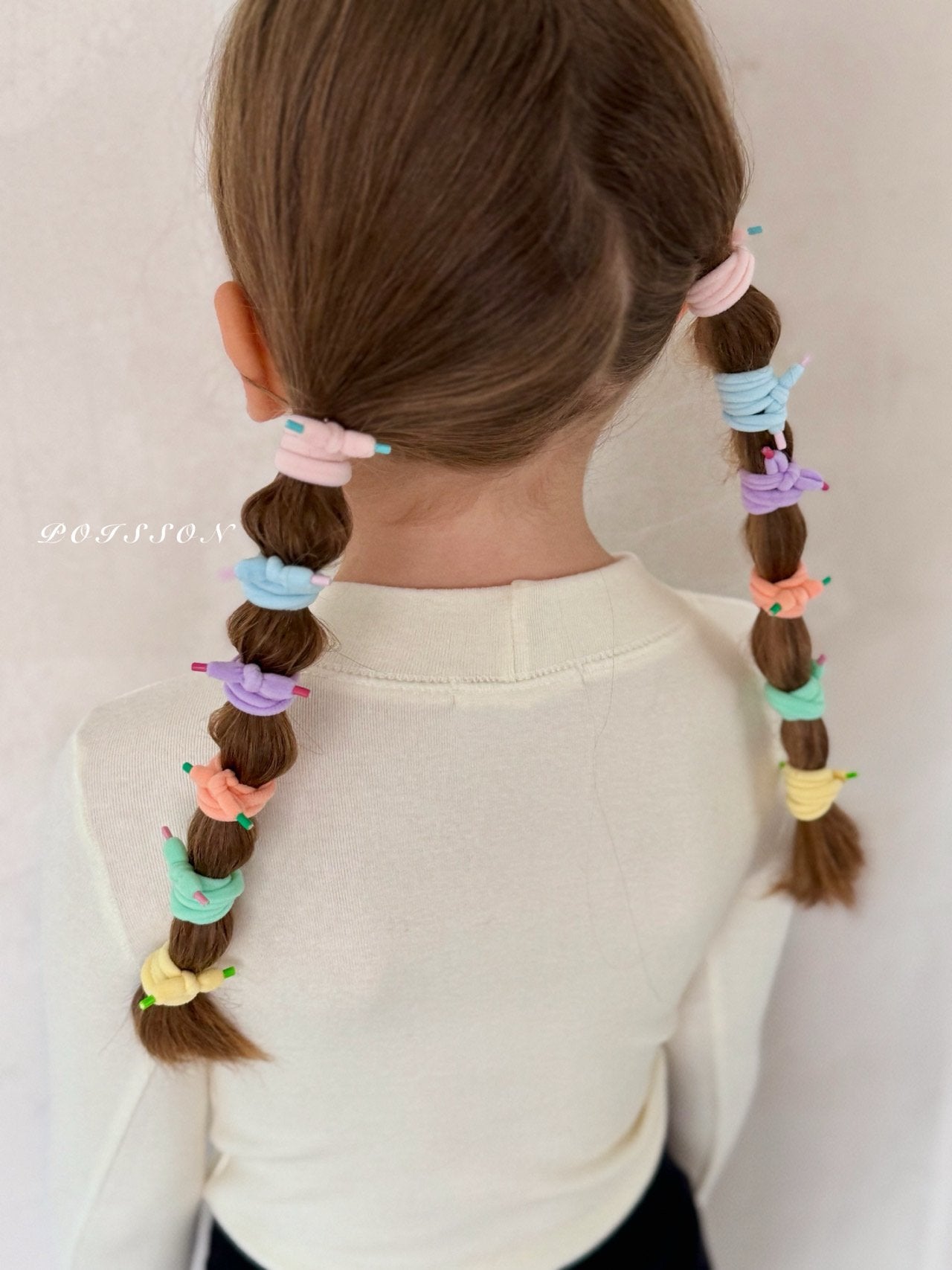 Jelly color hair tie