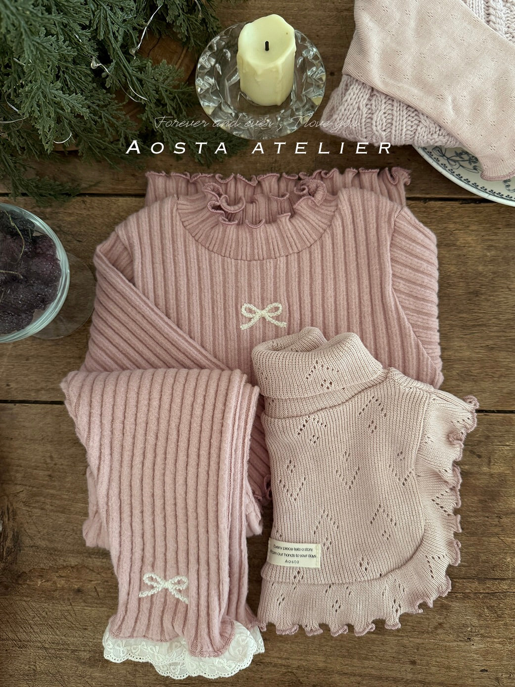 Reete frill turtleneck