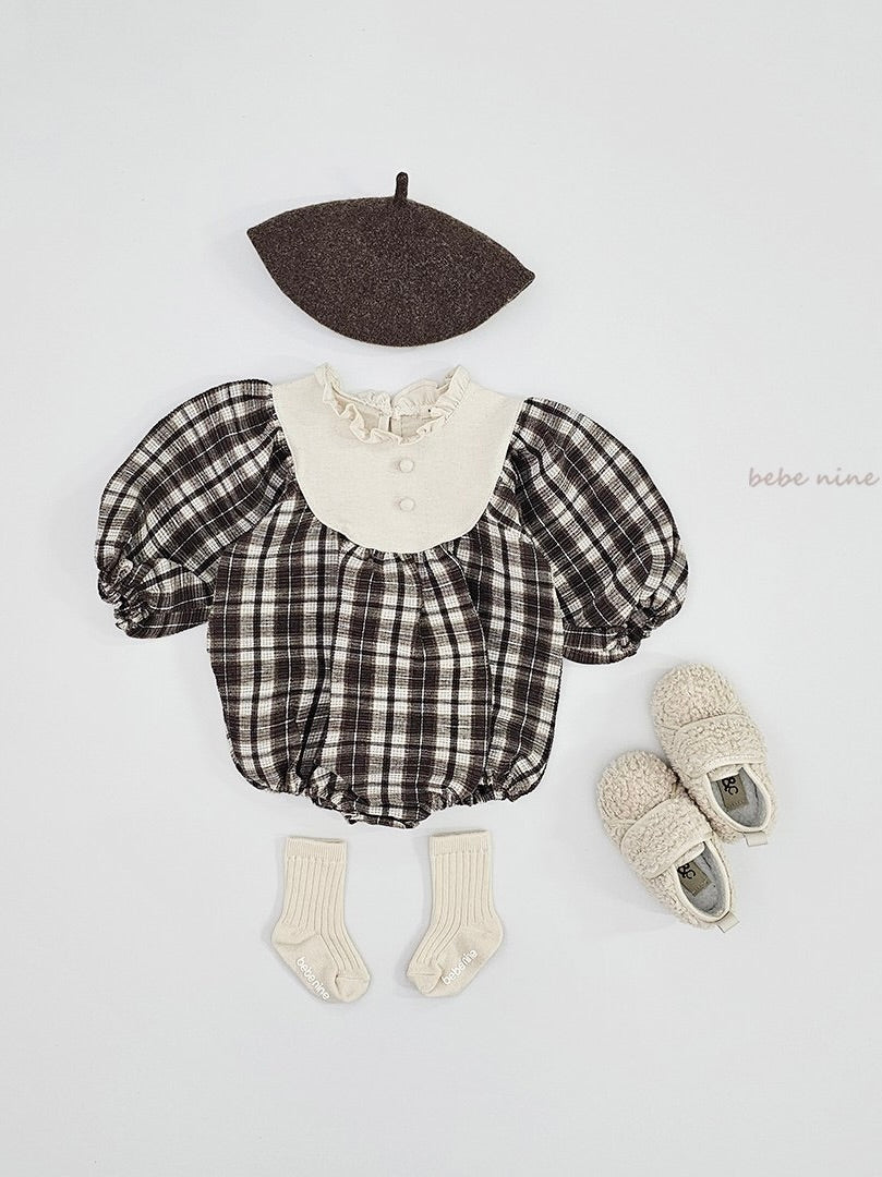 Luel Check Rompers