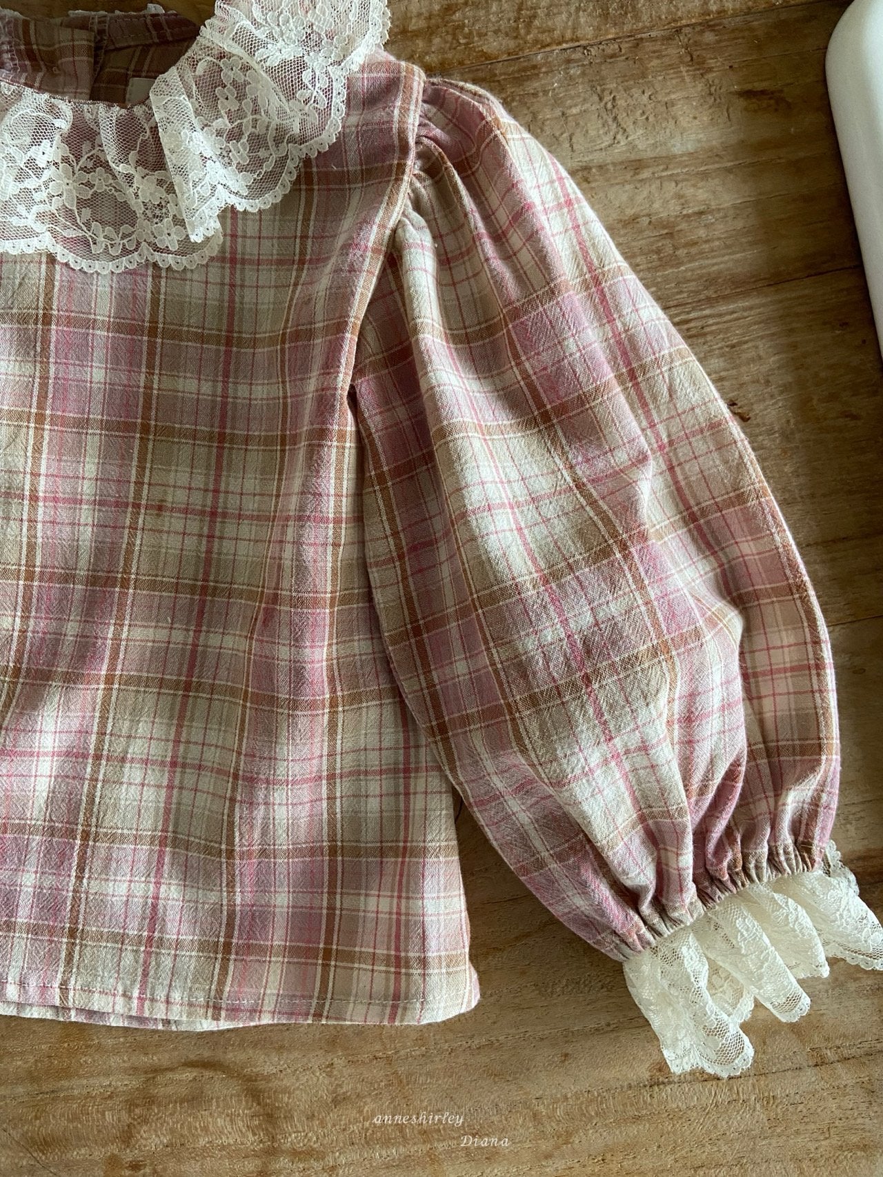 Laurent frill blouse