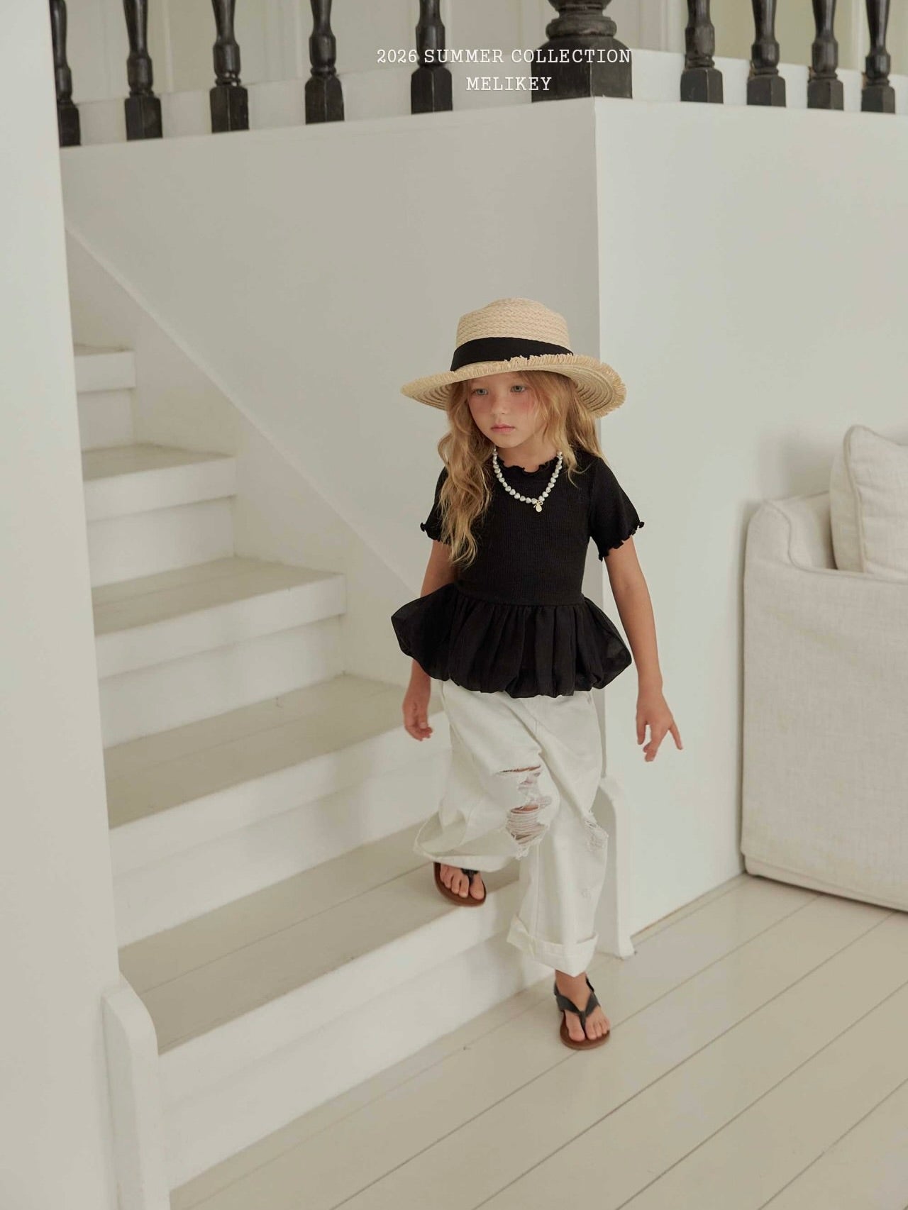 Bouncy ribbon T shirt