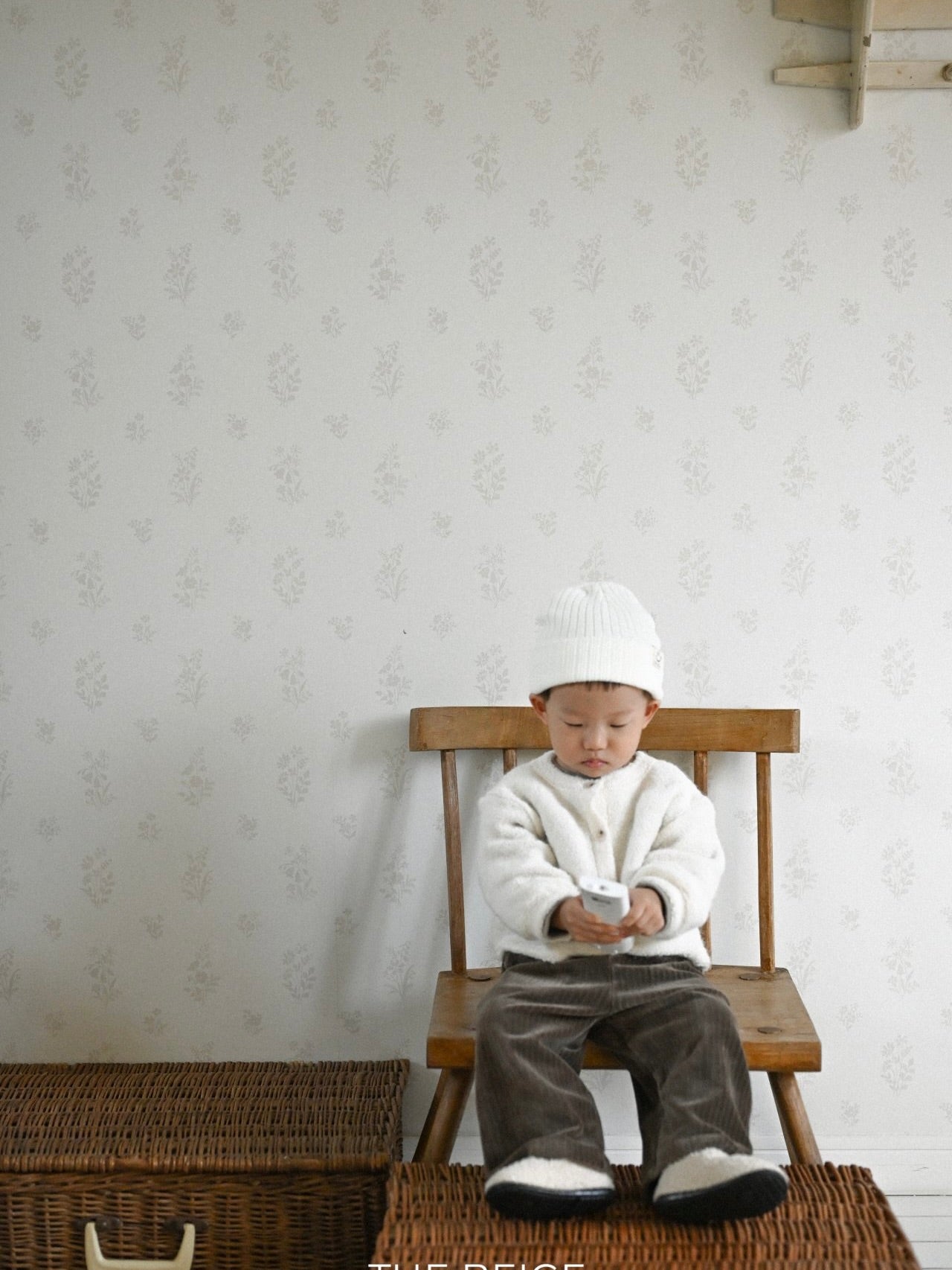 Knit cardigan (knit muffler)