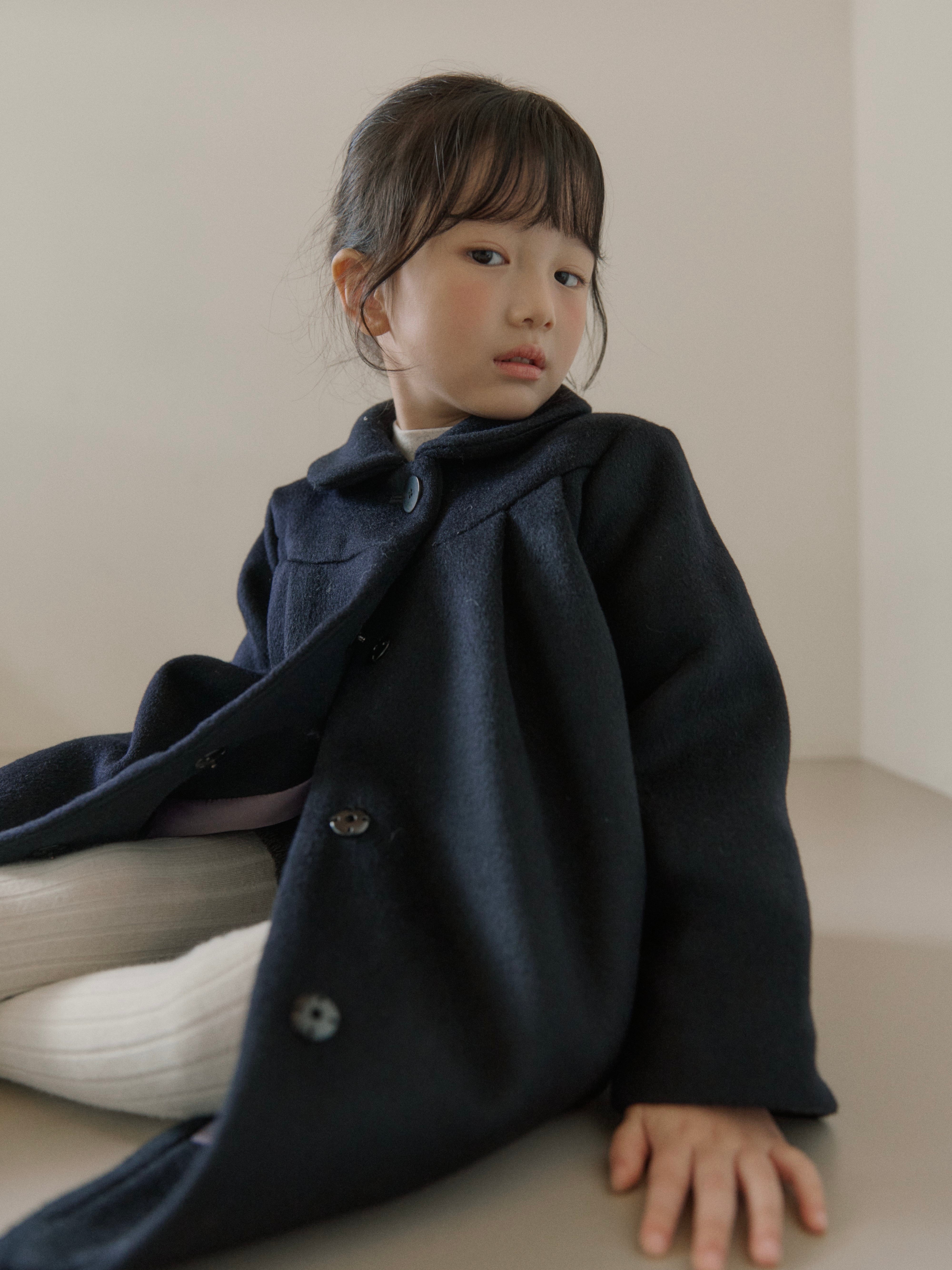 Aube wool coat