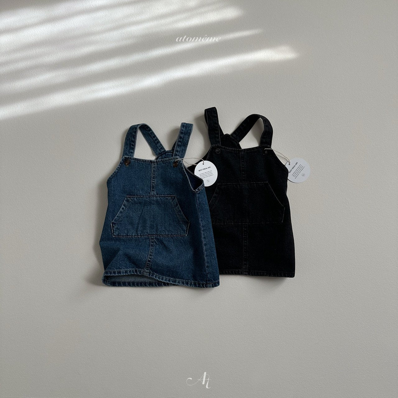 Pocket denim dress