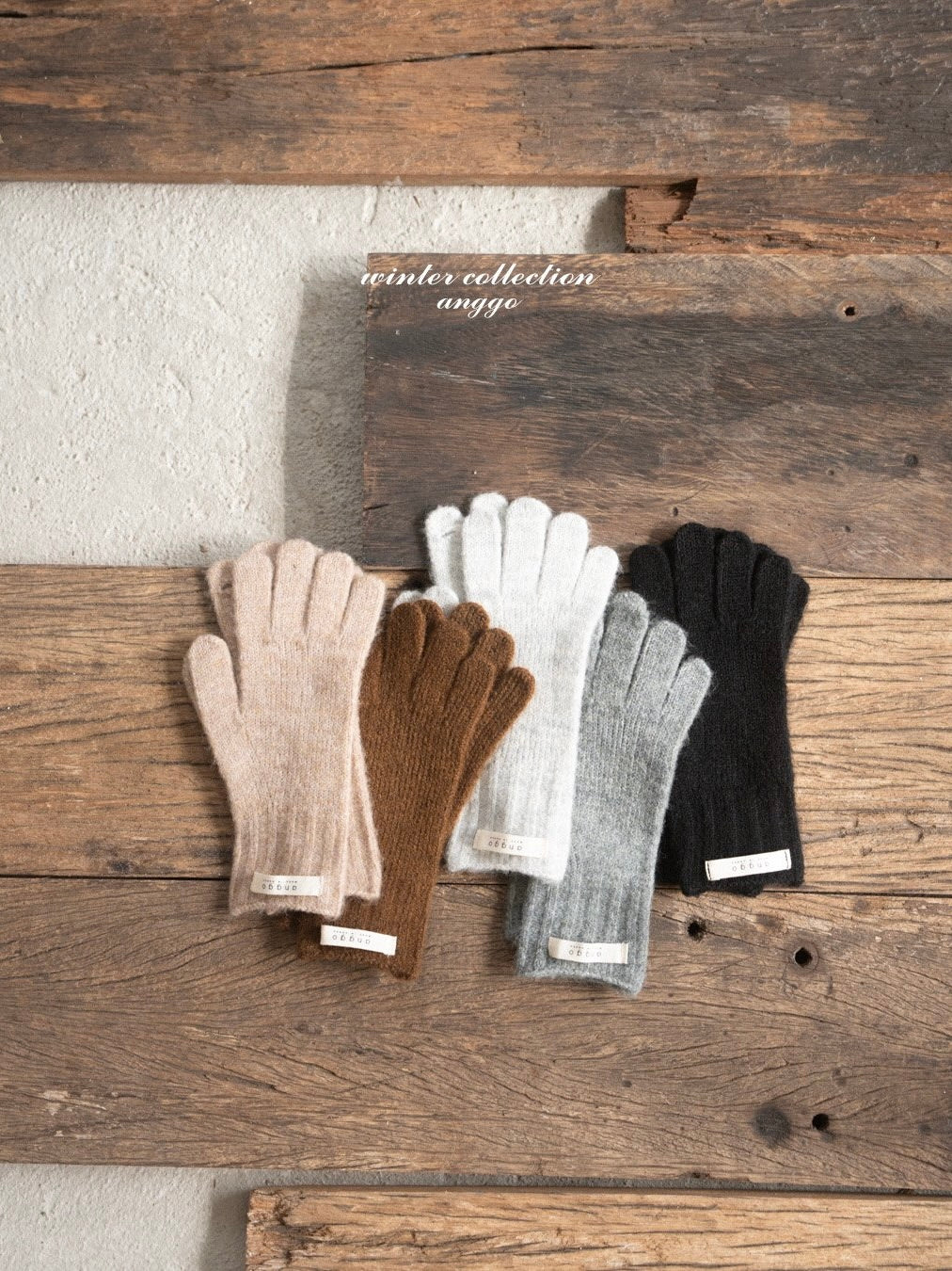 Anggo knit gloves