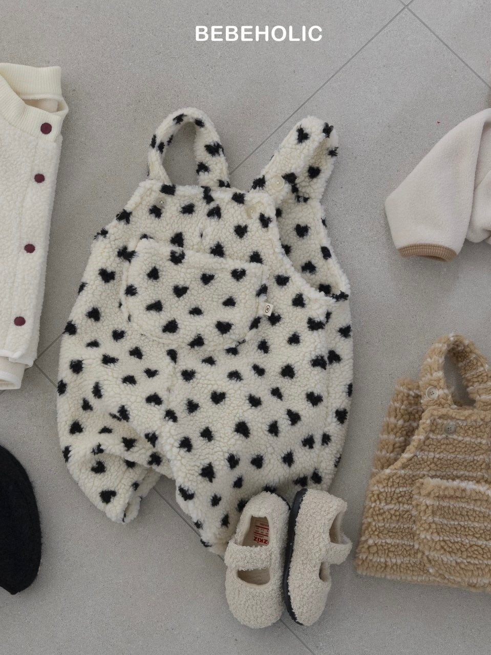 Teddy suspender overall