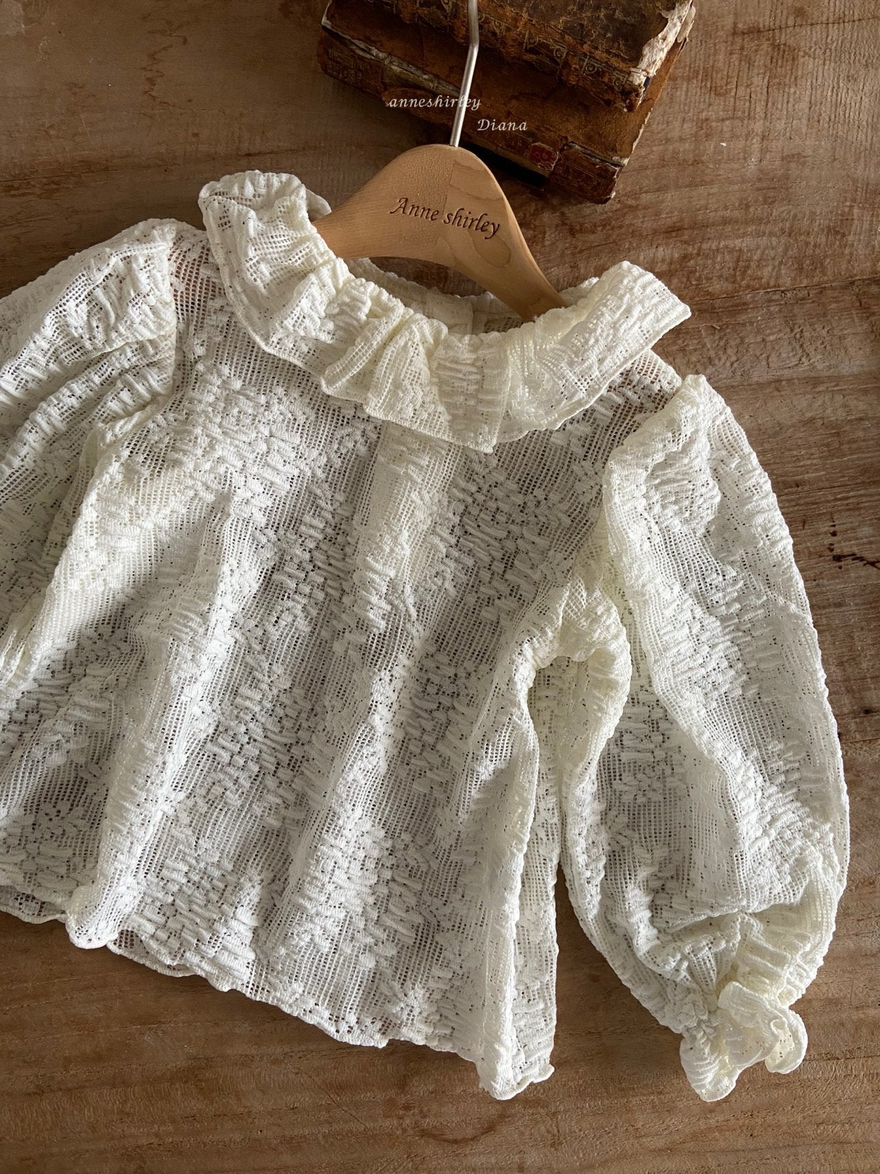 Laurent frill blouse