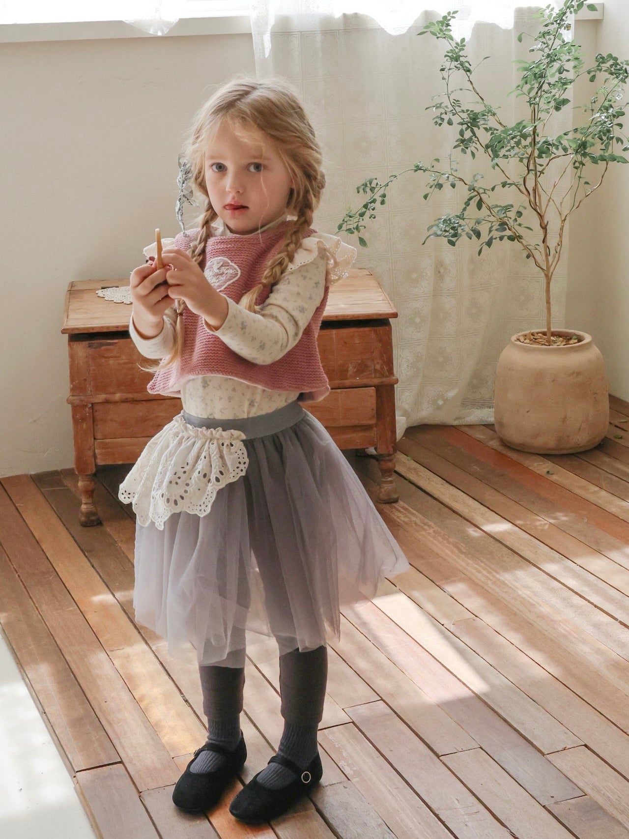 Etoile tulle leggings