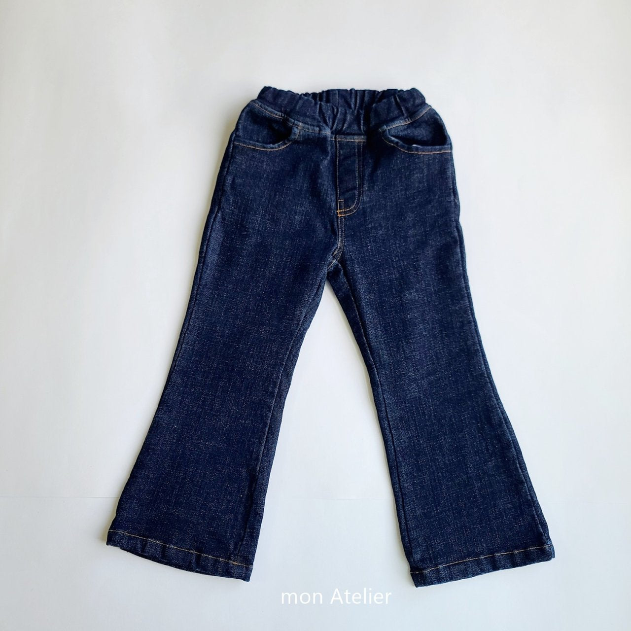 Fleece bootcut pants