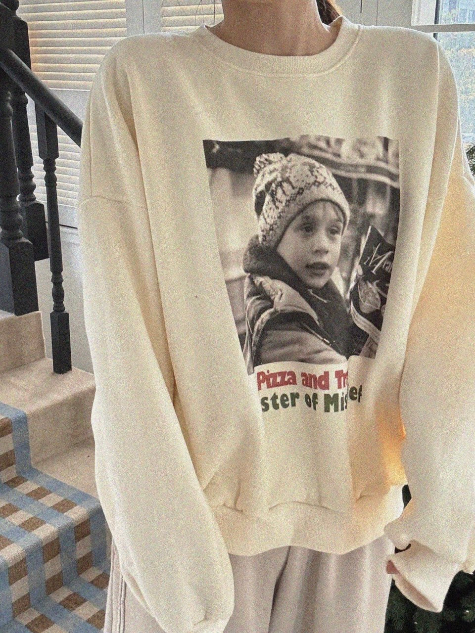 Pizza sweatshirt (adult size)